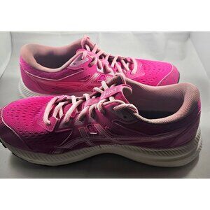 Asics Womens Gel_ contend 8 Running Shoes Pink Size 7 Sneakers.